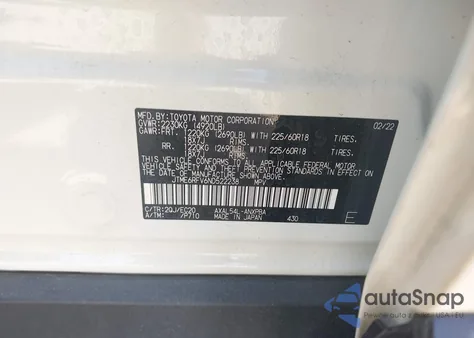 2022 Toyota Rav4 Hybrid Xse из США, поврежденный, VIN JTME6RFV6ND522238